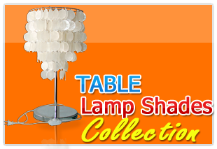 Table Capiz Lamp Shade Collections