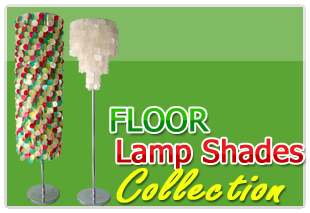 Capiz Floor Lamp Shade Collections